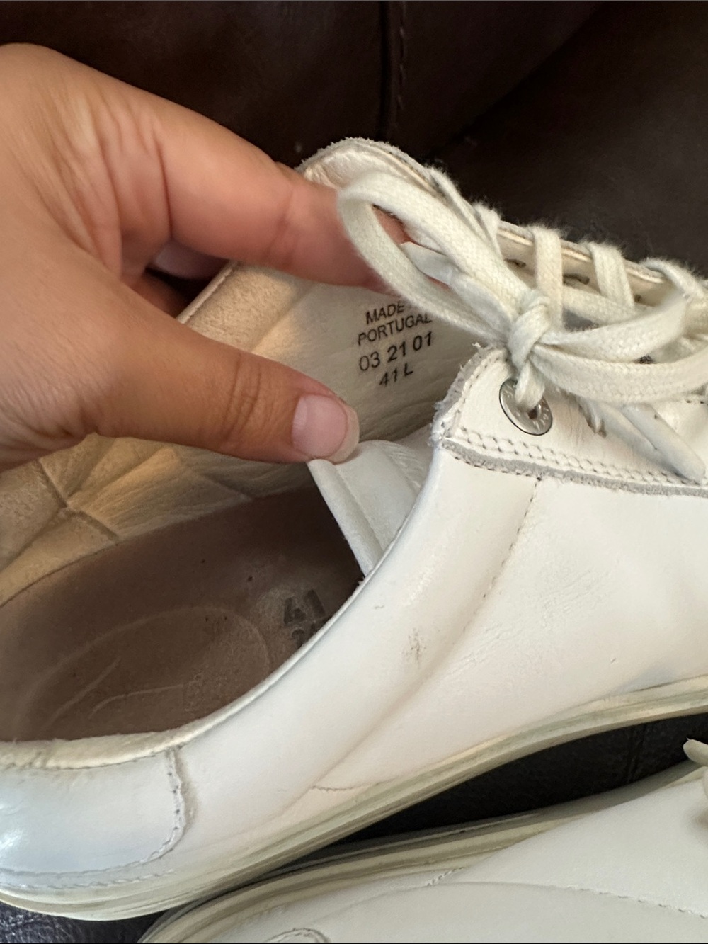 Birkenstock Women's Classic White Low-Top Sneakers - Picture 10 of 15